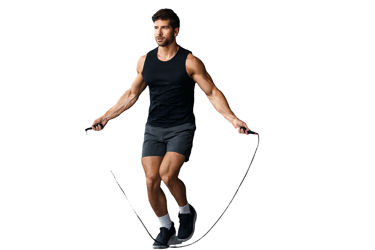 BOOMIBOO Jump Rope Adjustable Jump RopesSkipping Rope Tangle-Free Rapid Speed with Ball Bearings for Women Men KidsExercise & Slim Body Jumprope at Home School Gym